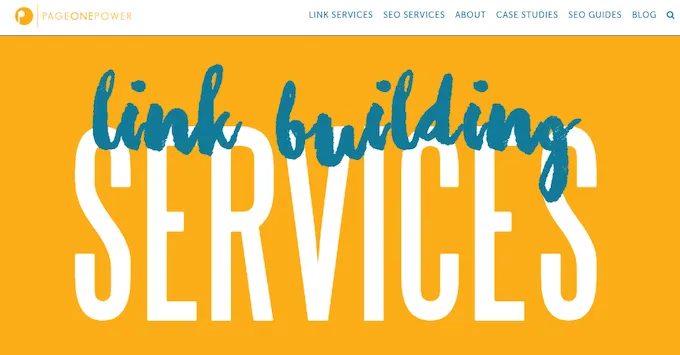 Page One Power Link Building Agency