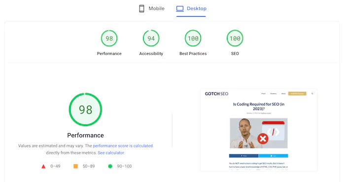 SiteGround performance results